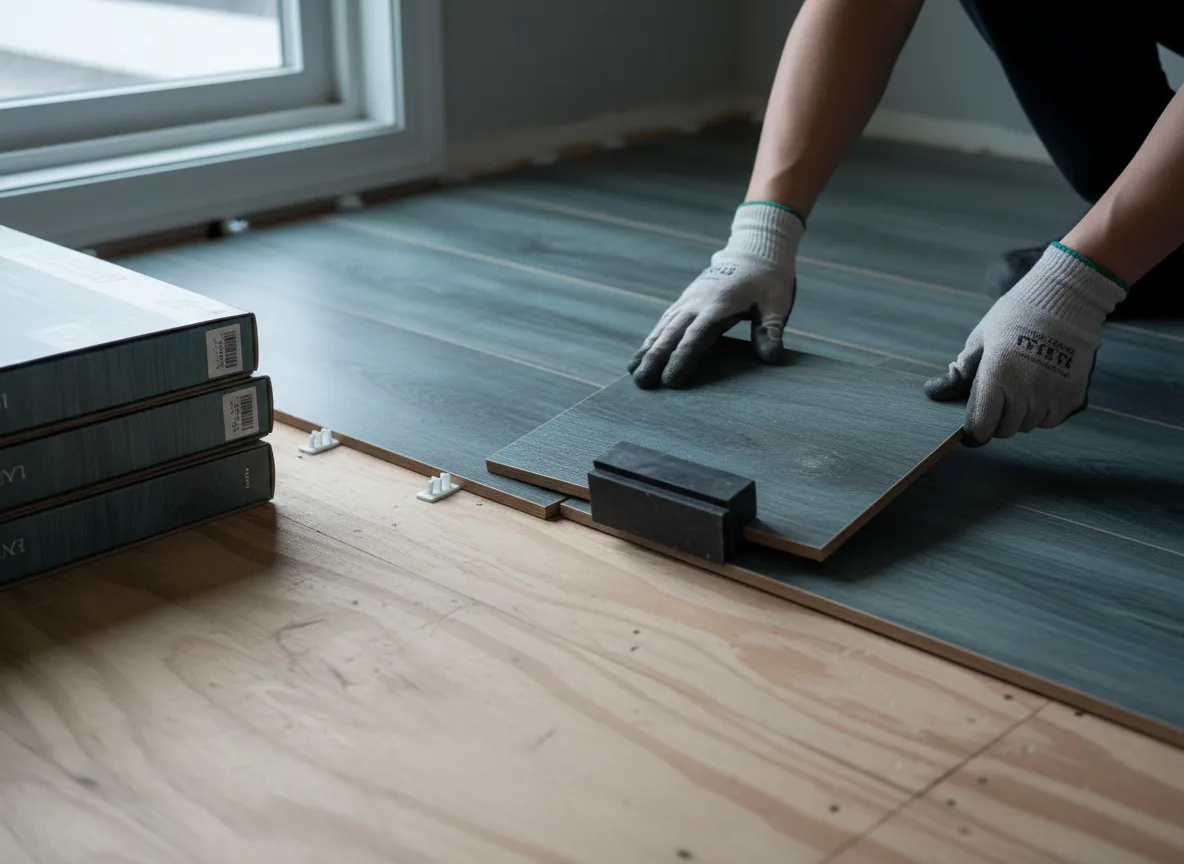 Luxury Vinyl Plank Installation company in Corinth, VT
